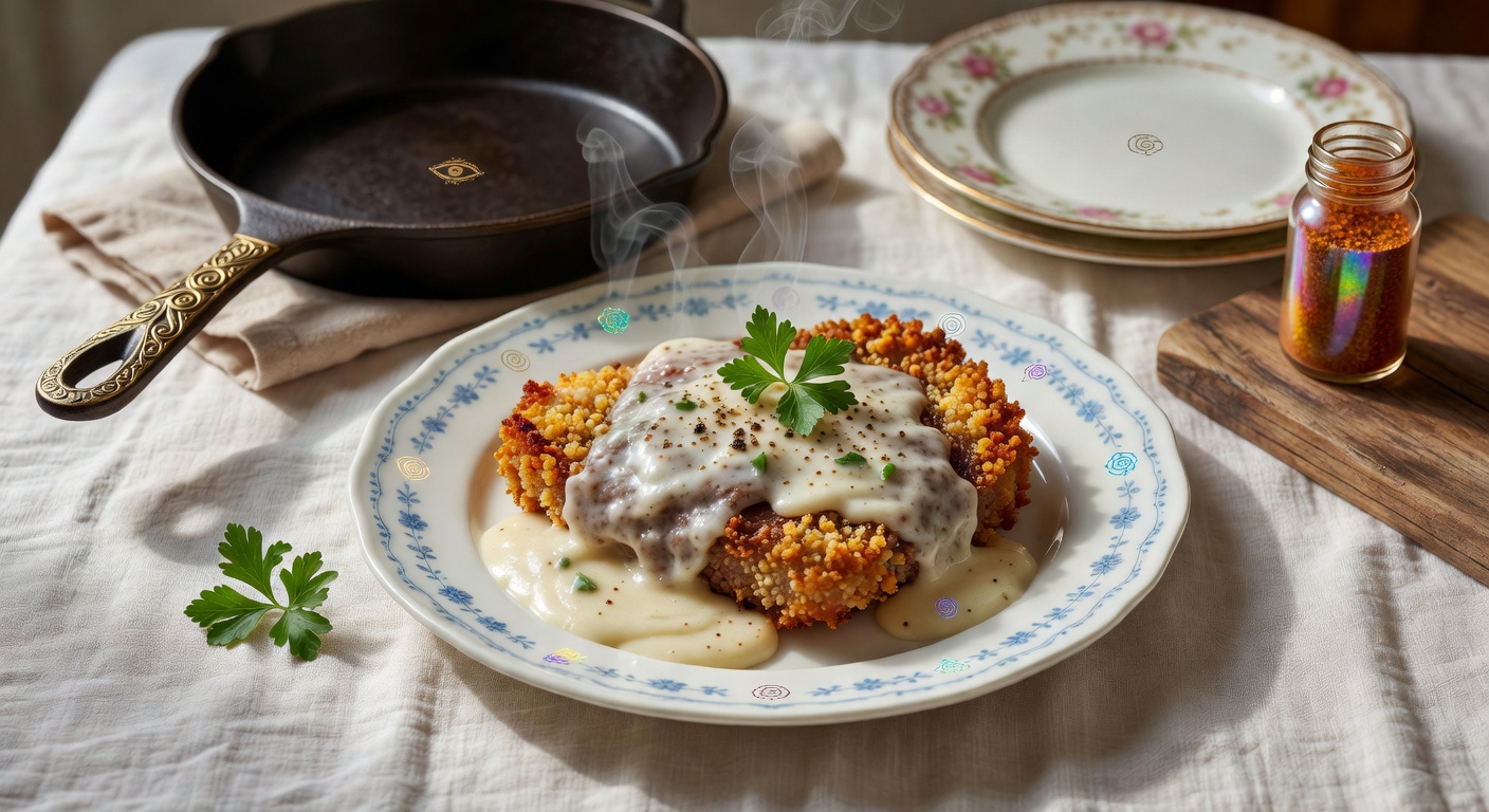 1. Country Fried Steak & Gravy