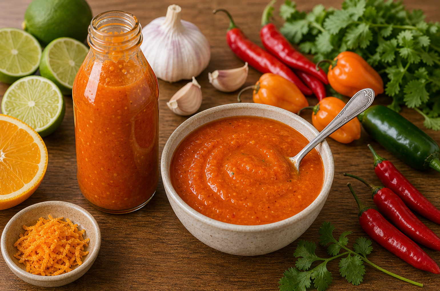 CITRUS TYPHOON HOT SAUCE (Andrew's New Custom)