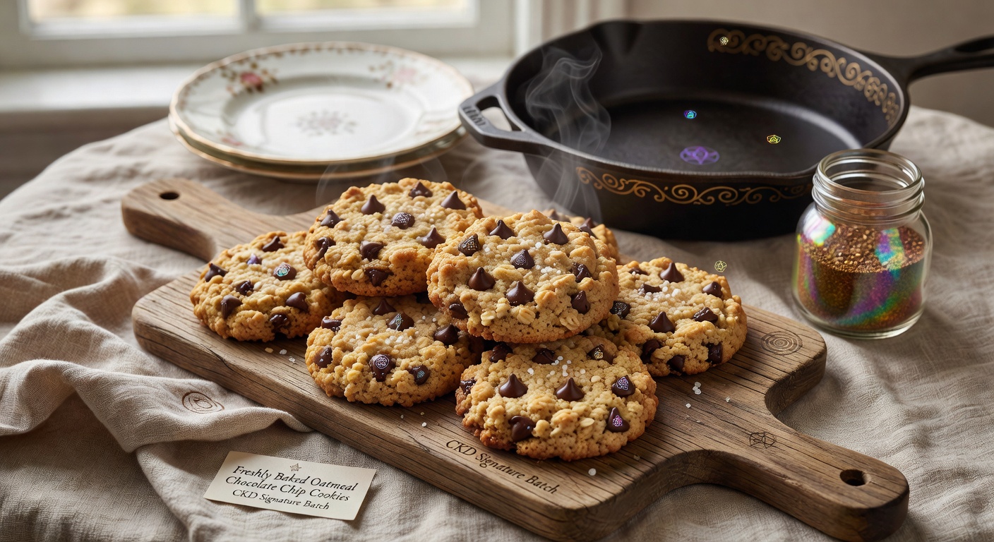 1. Oatmeal Chocolate Chip Cookies