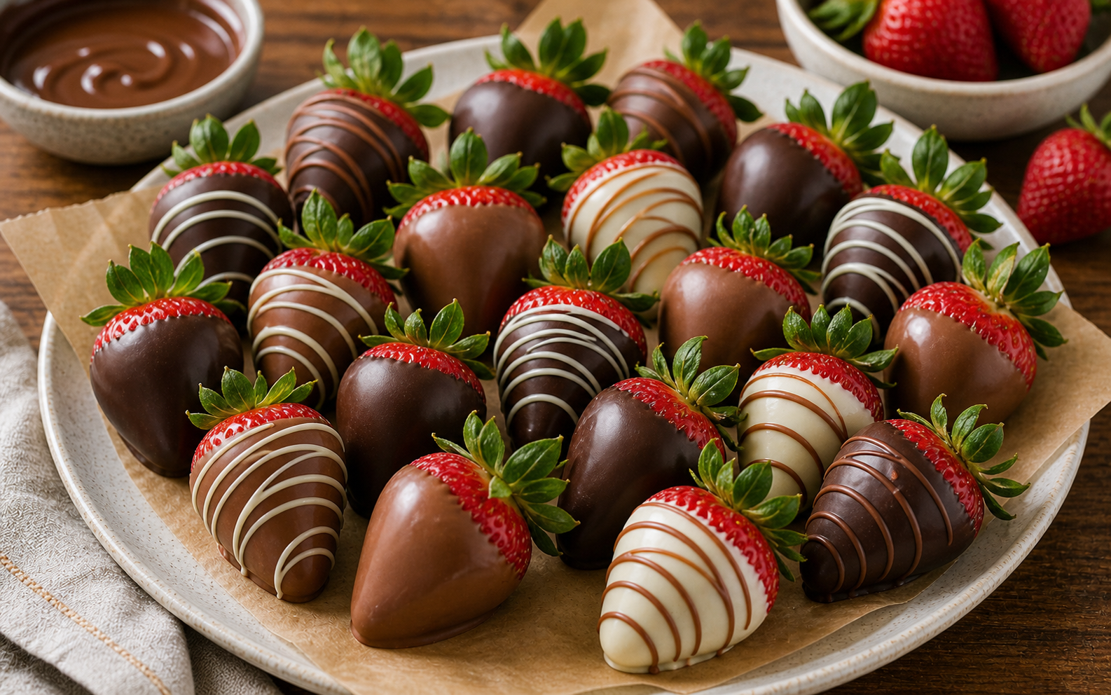 Chocolate-Covered Strawberries