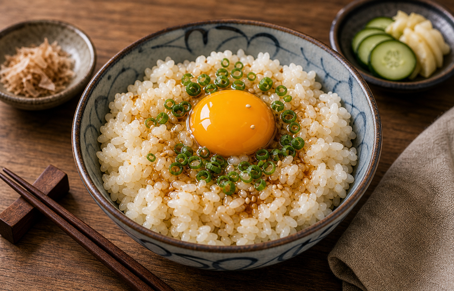 Edo Japan (~1700) - Tamago Gohan (Egg Rice)