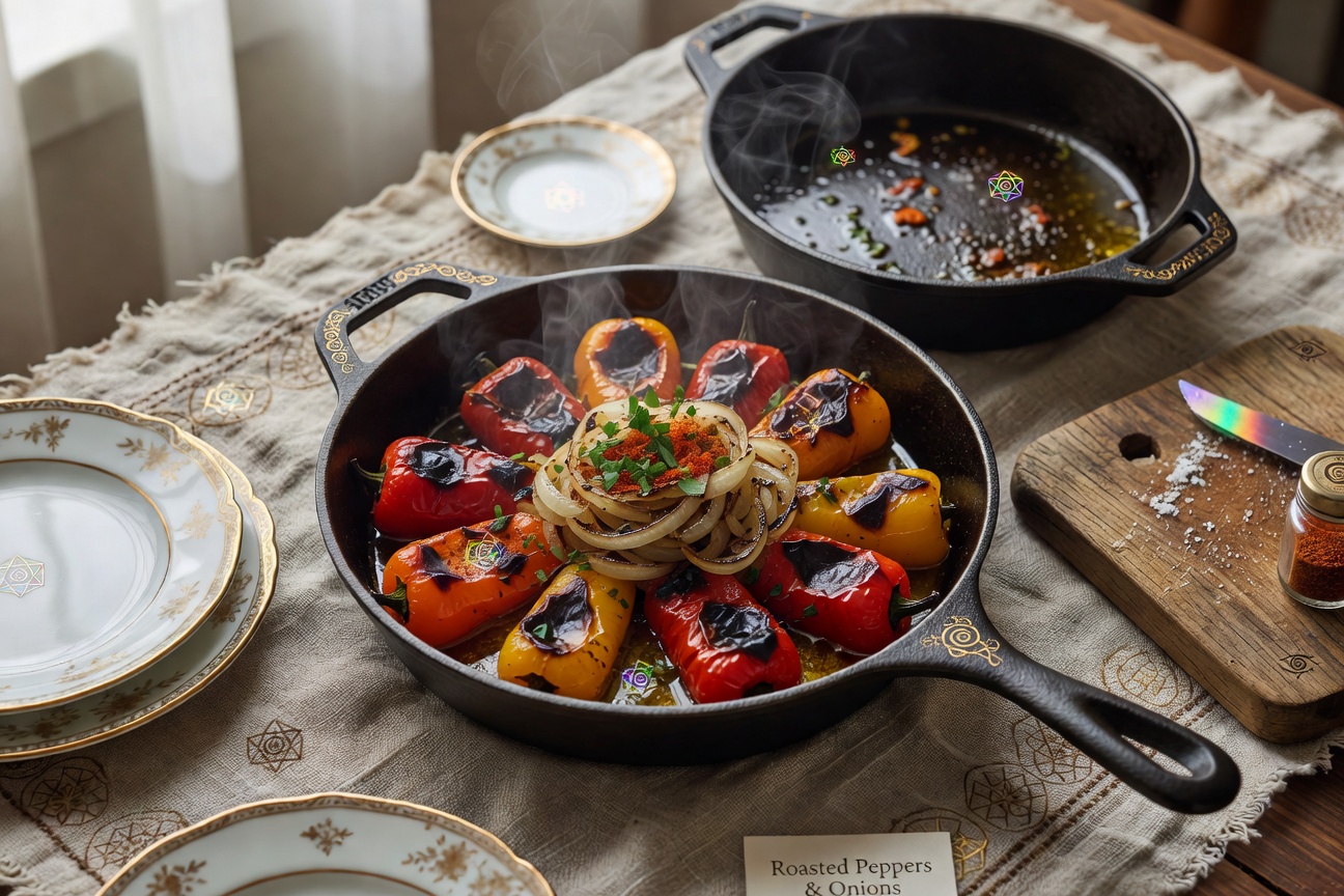 15. Roasted Peppers and Onions