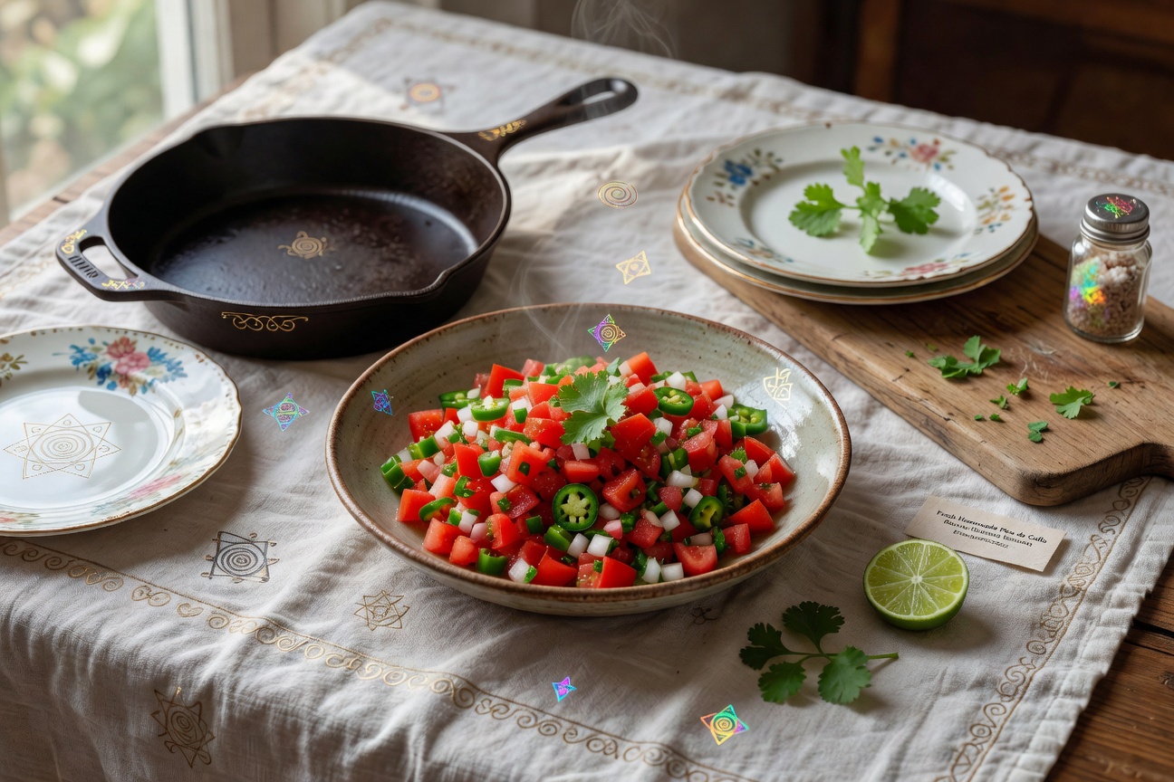 16. Homemade Pico de Gallo